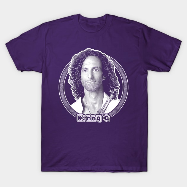 Kenny G / 90s Retro Fan Art Design T-Shirt by DankFutura